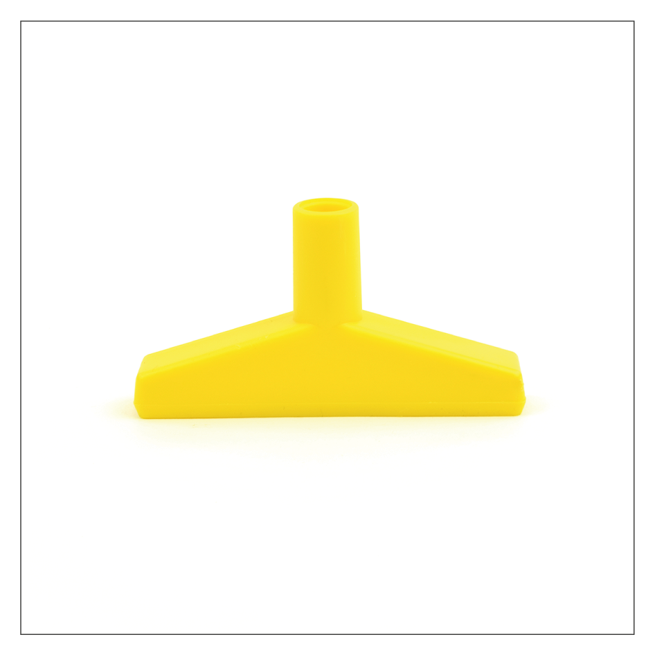 T-Stück für Plakatrahmen - gelb