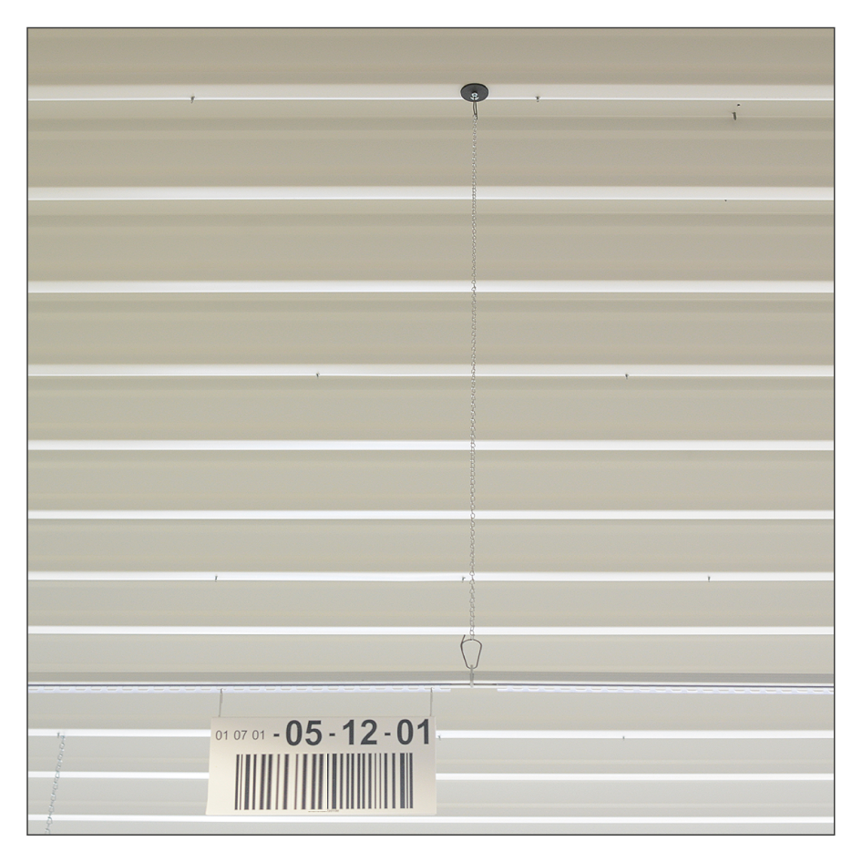 Knotenkette - 30 m auf Rolle - Anwendung Blocklager