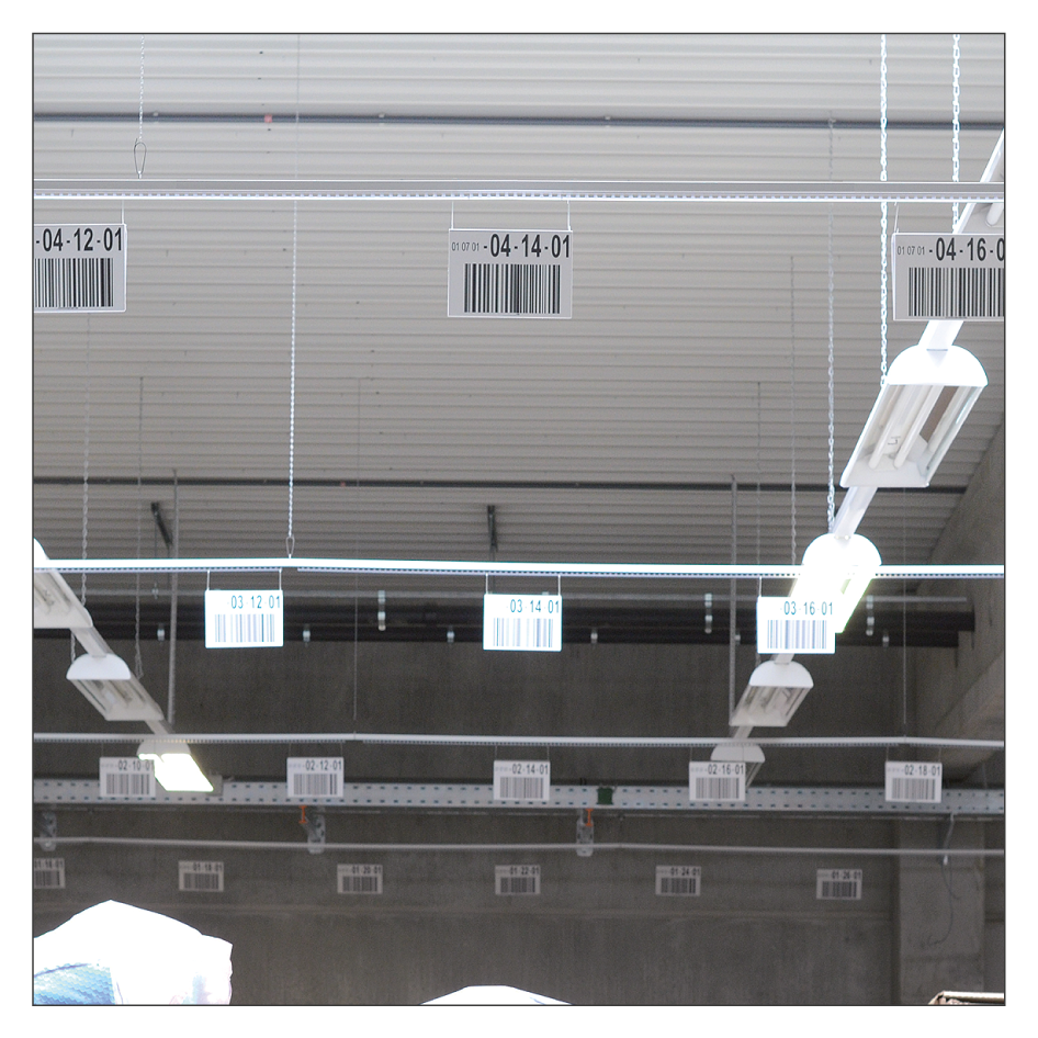 Knotenkette - 30 m auf Rolle - Anwendung Blocklager