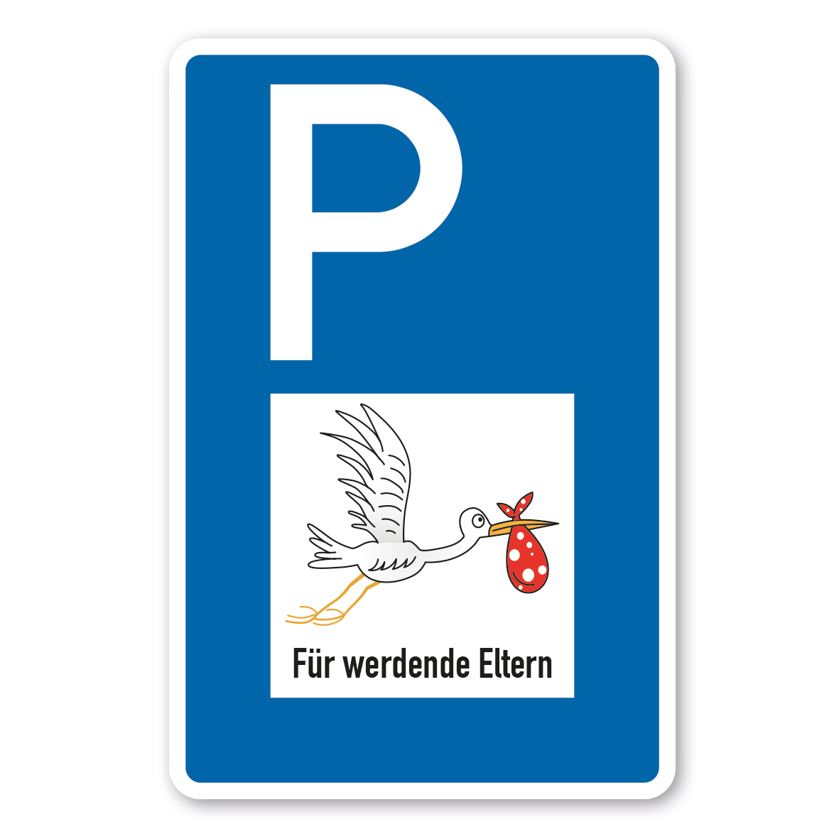 Parkplatzschild Fahrrad 52x11cm P01.010 | Store Parkplatzschild Fahrrad 52x11cm P01.010 | Store