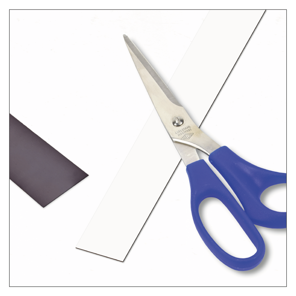 Magnetische Beschriftungsbänder als Rollenware (Schulte)