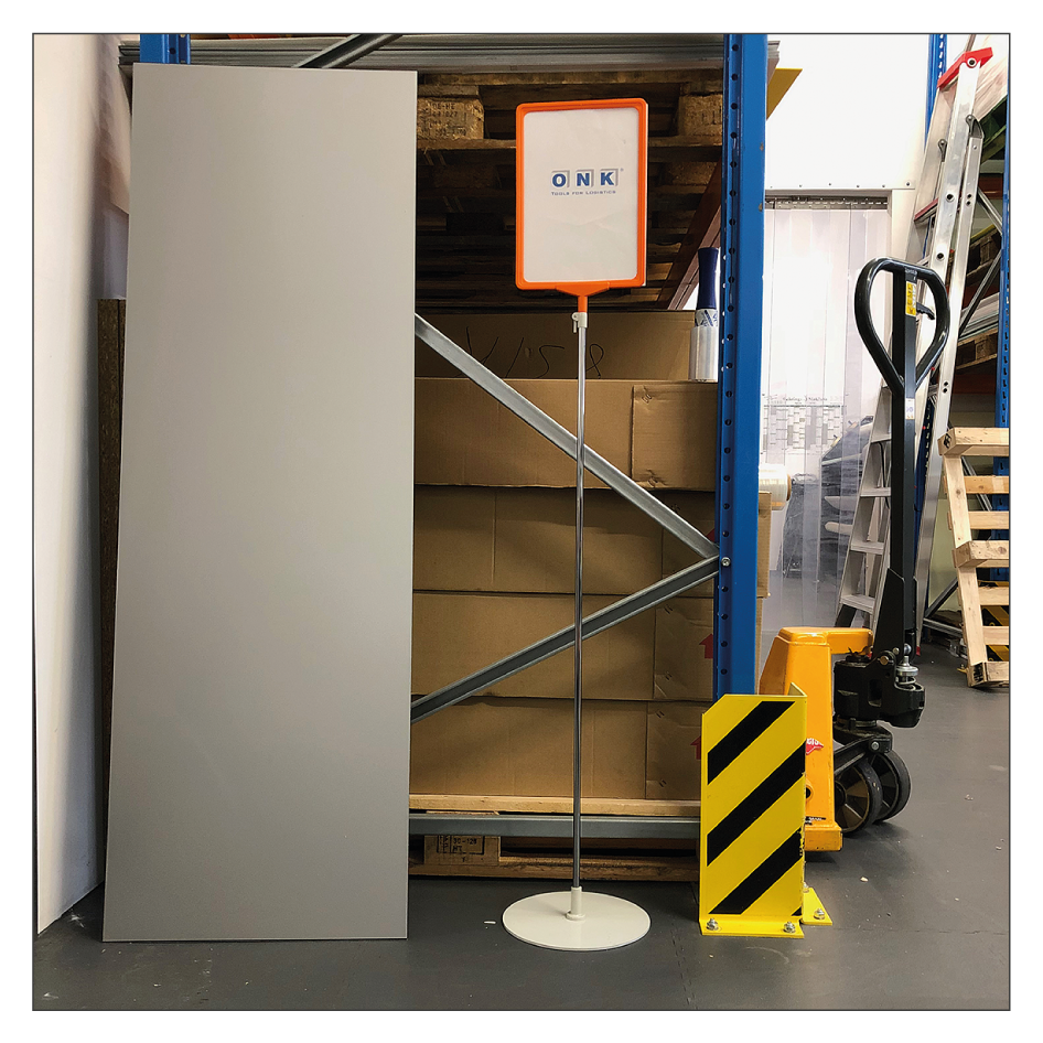 Stahlrohr XXL – 1050 - 1900 mm – Anwendung schwerer Standfuß