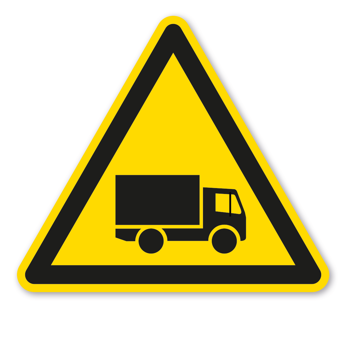 Warnzeichen Warnung vor Fahrzeugverkehr