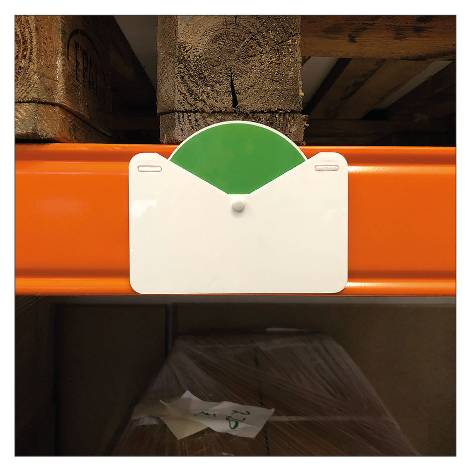 ONK - Ampelrad zur Lagerbestandskennzeichnung - grüne Position