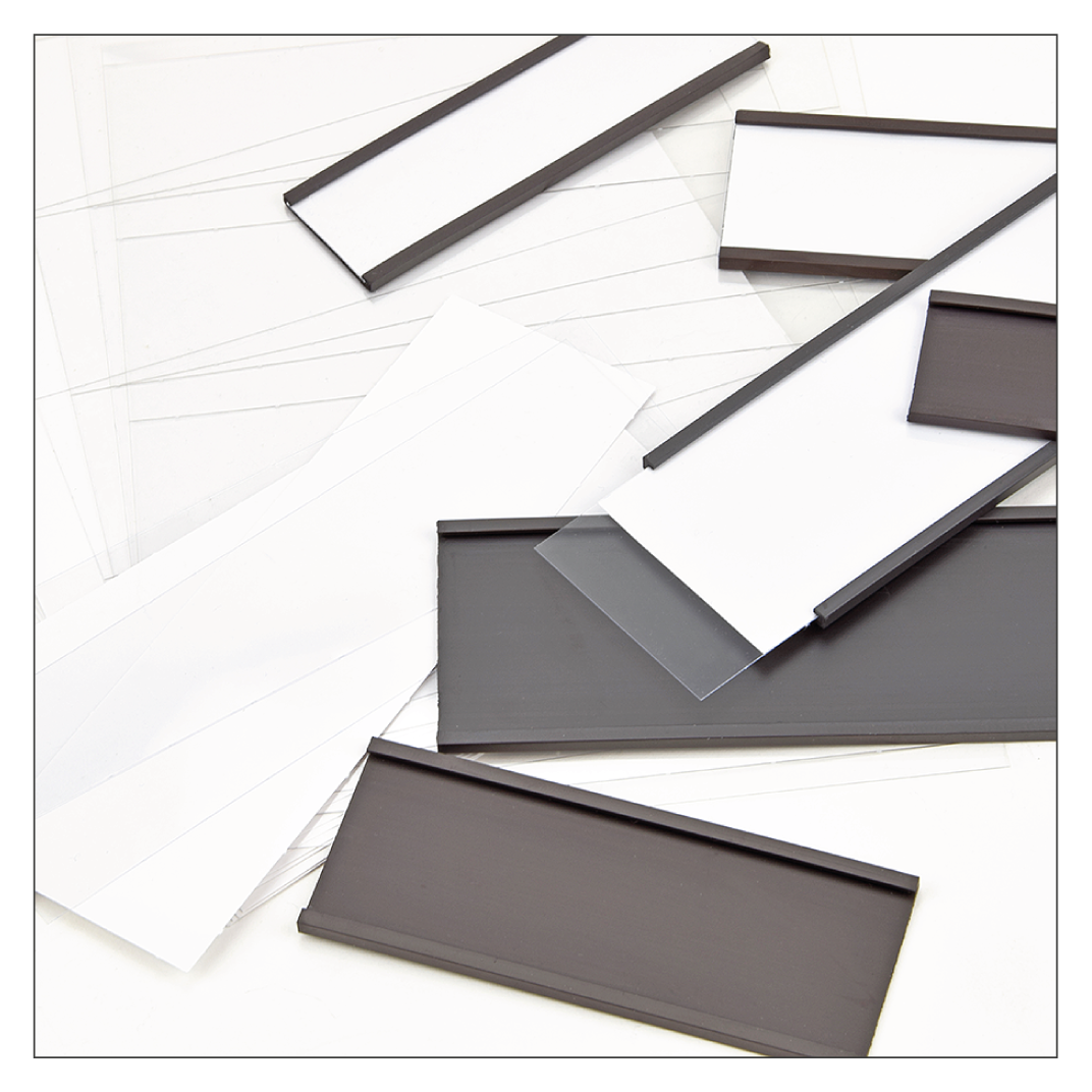 Magnetische C-Profile-Zuschnitte – braun