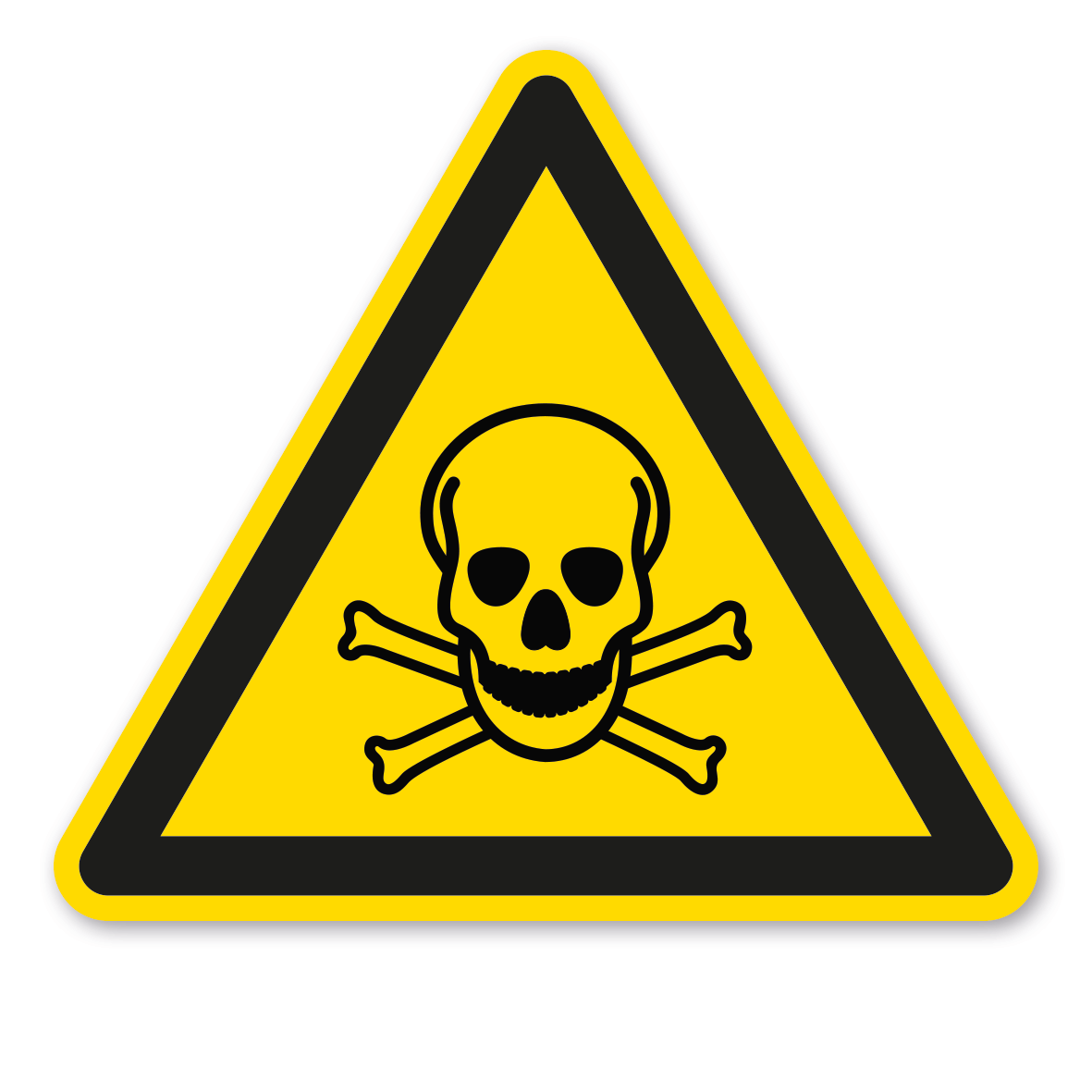 Warnzeichen Warnung vor giftigen Stoffen – ISO 7010 - W016