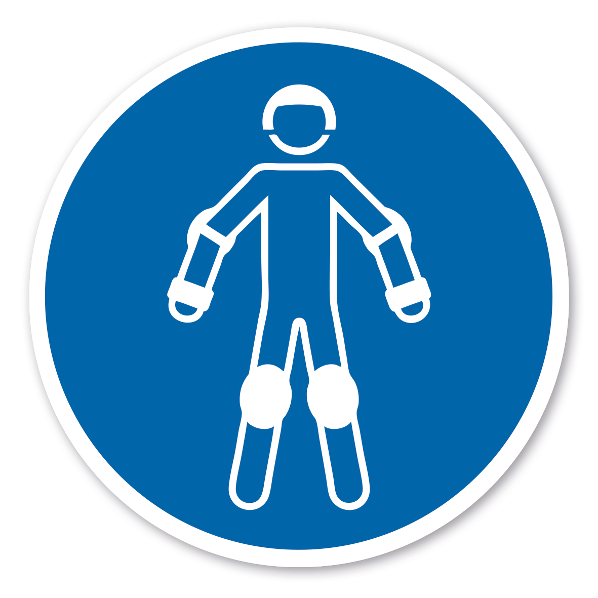 Gebotszeichen Schutzausrüstung für Rollsport benutzen – ISO 7010 - M049