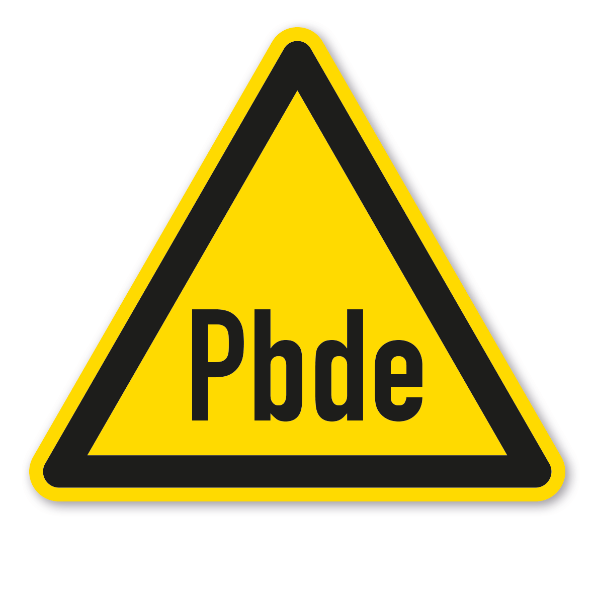 Warnzeichen Polybromierte Diphenylether - Pbde